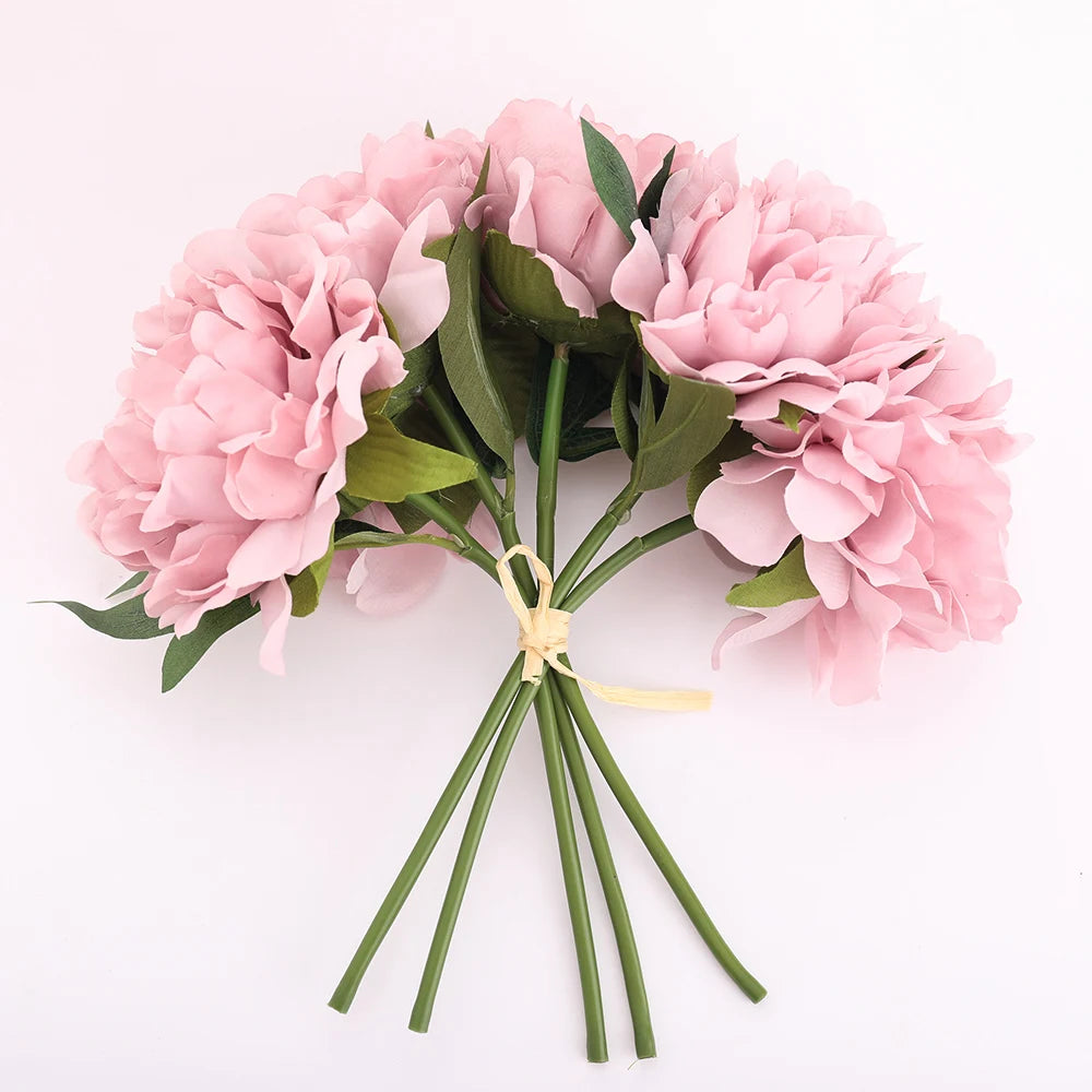 Blush - Silk Artificial Peony Bouquet