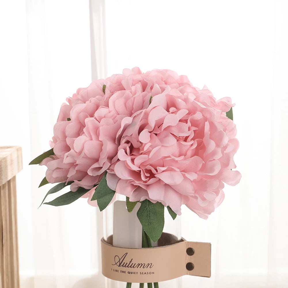 Blush - Silk Artificial Peony Bouquet